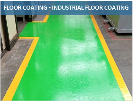 Industrial floor coating